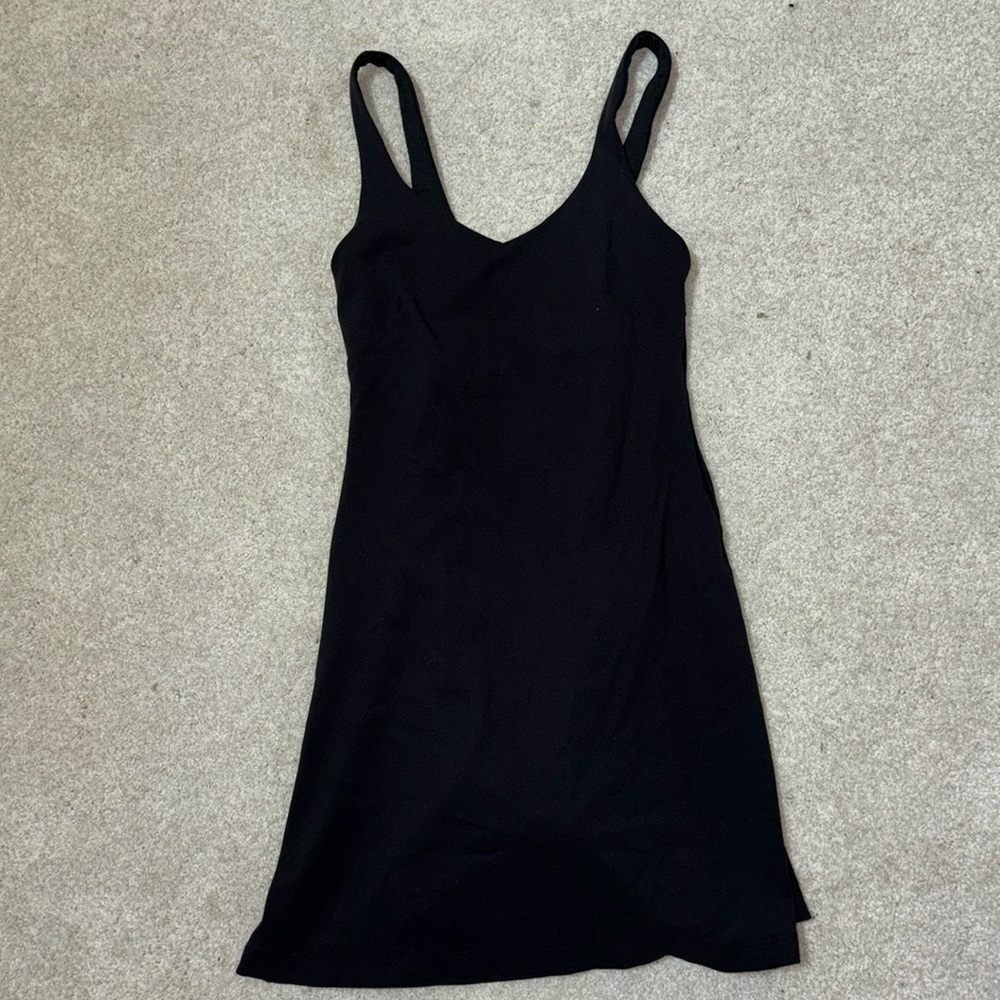 lululemon athletica Black Tank Dress